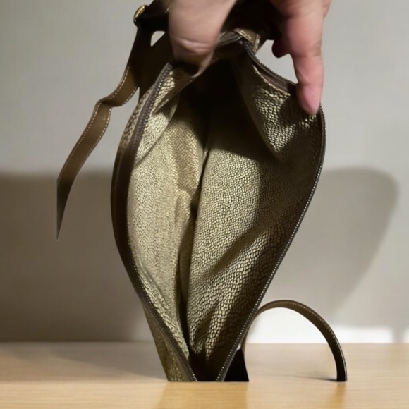 Vintage Brown Borbonese by Redwall Handbag - Picture 4 of 9